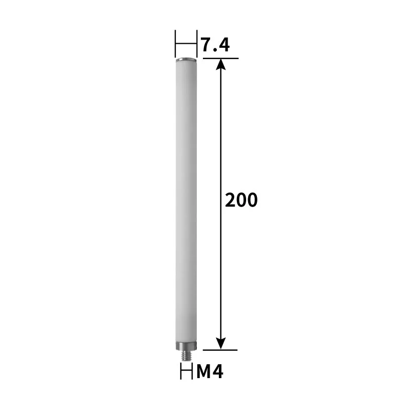 M3 ceramic extension rod