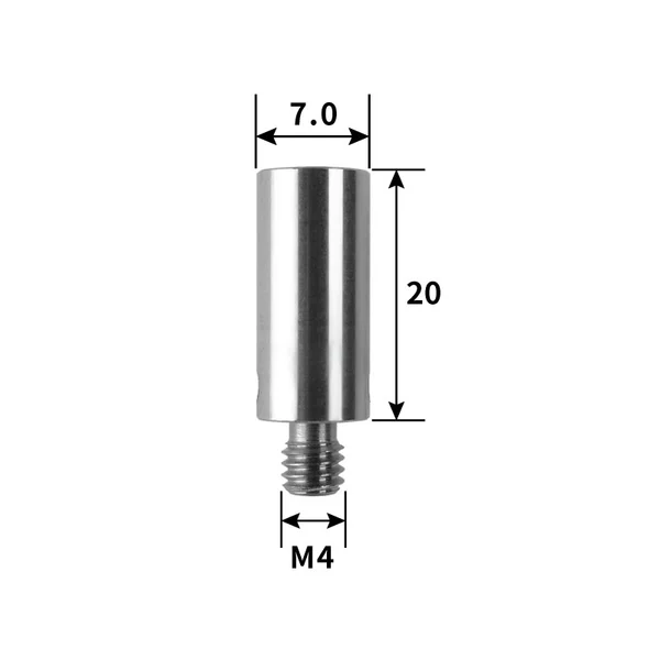 M4 stainless steel extension rod