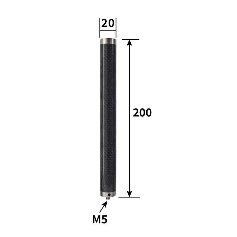 M5 carbon fiber extension rod