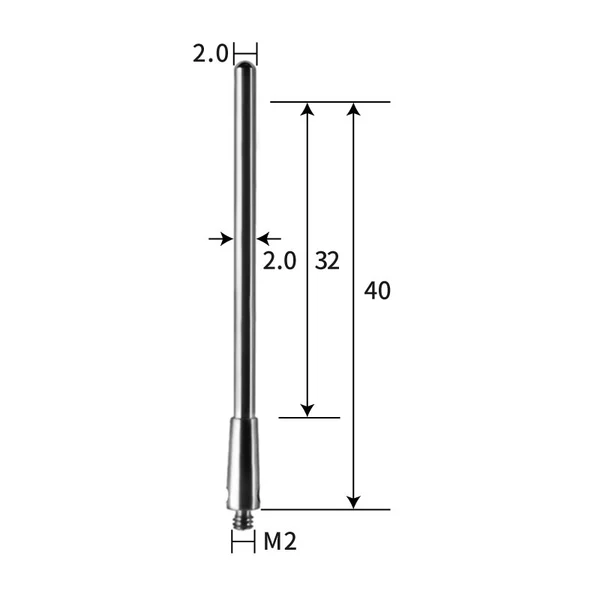 Cylindrical styli M2