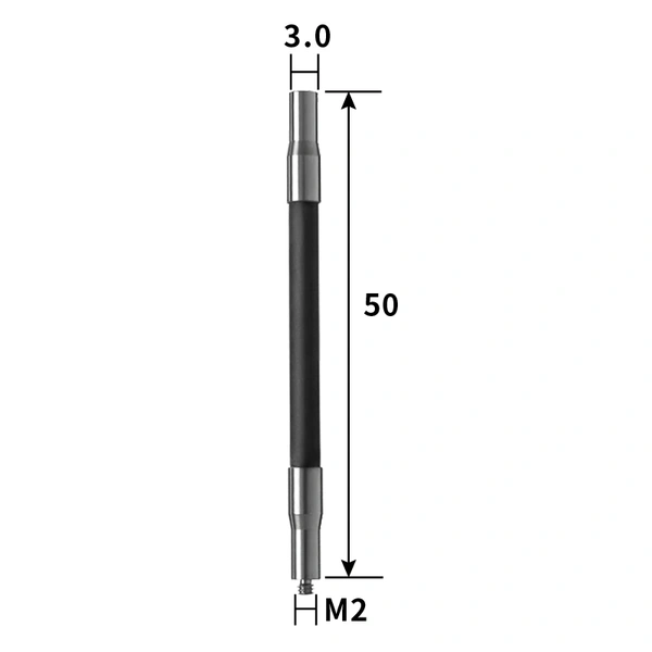 M2 carbon fiber extension rod
