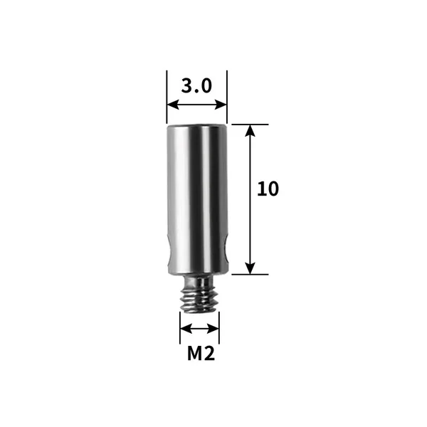 M2 stainless steel extension rod