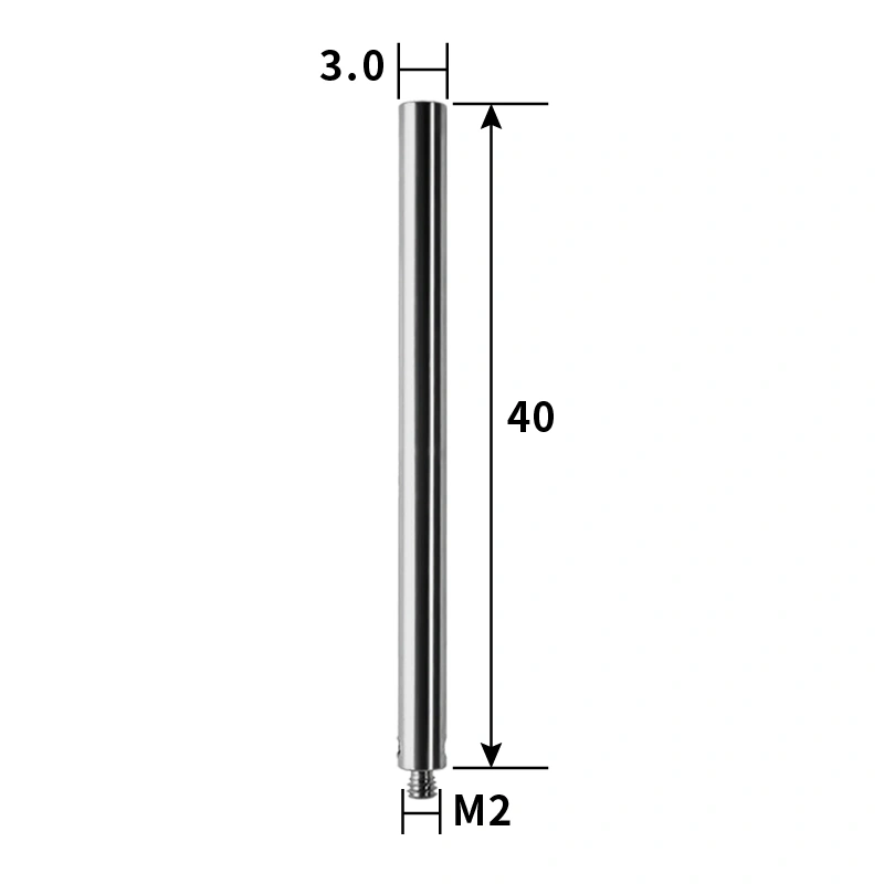 M2 stainless steel extension rod