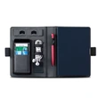 Wirelessc charging notebook organizer