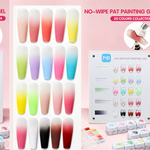 Custom Private Label Pat Painting Gel Palette Nail Art Supplies 丨ZRKGEL