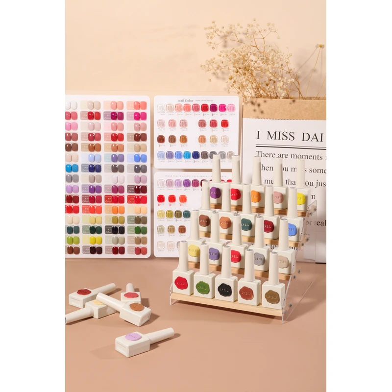 ensemble de vernis à ongles à haute teneur en pigments - fournisseur d'ongles zrkgel