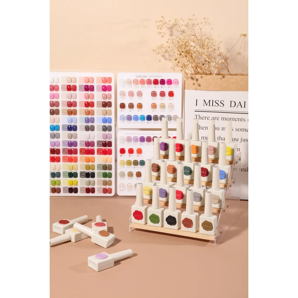 ensemble de vernis à ongles à haute teneur en pigments - fournisseur d'ongles zrkgel