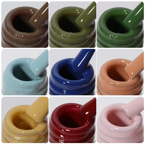 Juego de esmaltes de uñas en gel de larga duración - zrkgel