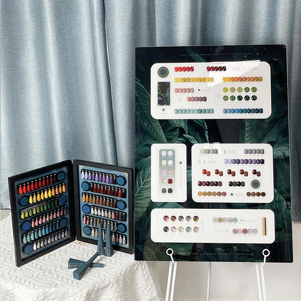 ensemble de vernis à ongles avec logo personnalisé en gros | zrkgel