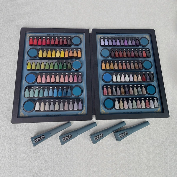 ensemble de vernis à ongles avec logo personnalisé en gros | zrkgel