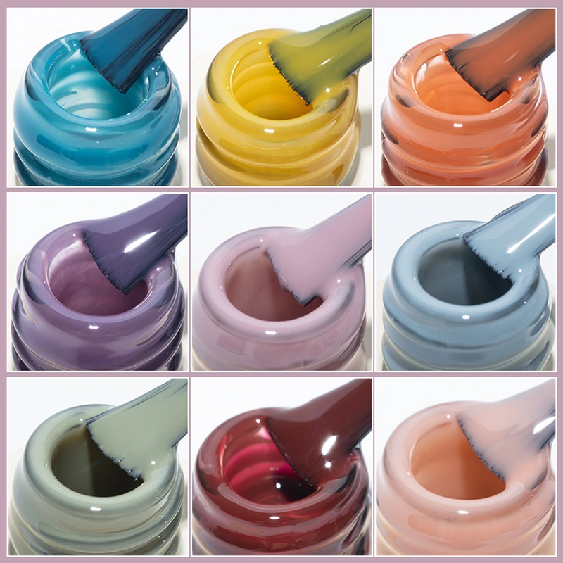 الراقية طلاء الأظافر هلام مصنع مجموعة zrkgel مسمار