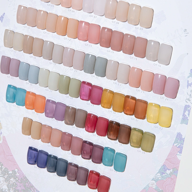 الراقية طلاء الأظافر هلام مصنع مجموعة zrkgel مسمار