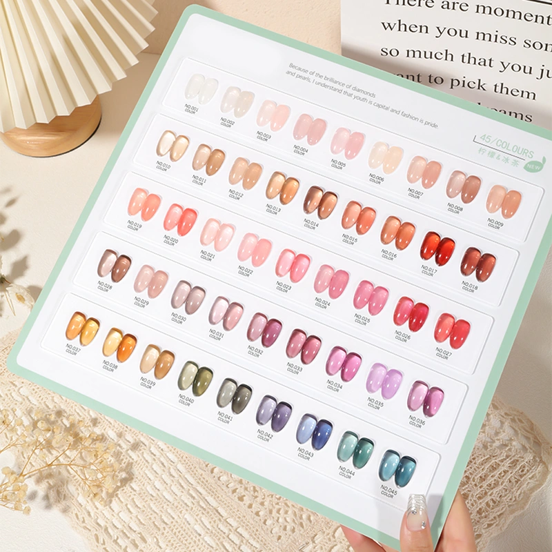 ensemble de vernis à ongles gel haut de gamme-usine d'ongles zrkgel