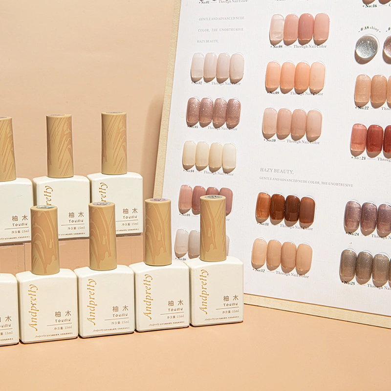 Набор гель-лаков для ногтей с частной торговой маркой/бесплатным логотипом - zrkgel nail art