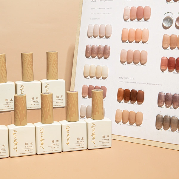ensemble de vernis à ongles gel de marque privée / logo gratuit - zrkgel nail art