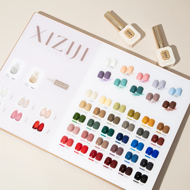 شعار مصنع الأظافر المخصص | مجموعة صبغة عالية 48 لون - زركجيل