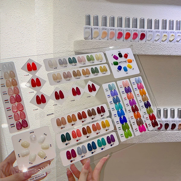 Набор гель-лаков для ногтей 80 цветов | zrkgel