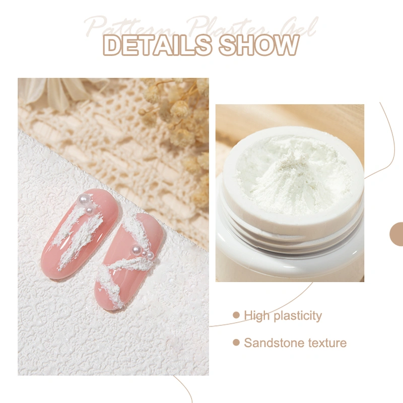 Gel de modelage 3d - 6 couleurs différentes|zrkgel