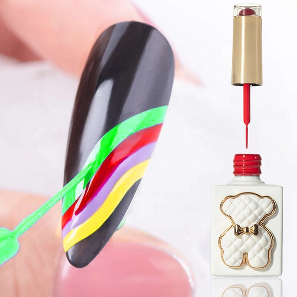 9 couleurs liner art gel - ensemble de vernis à ongles | zrkgel