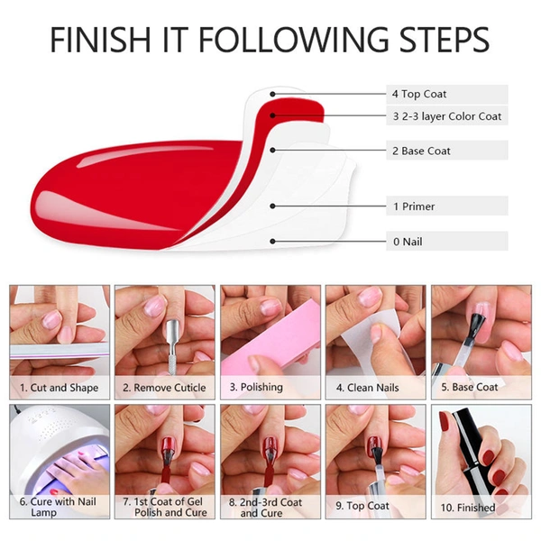 модные цвета одношаговый гель-лак | zrkgel nail factory