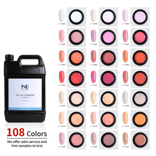 gel de construction de crème de mode pour l'usine d'ongles de salon de manucure-zrkgel