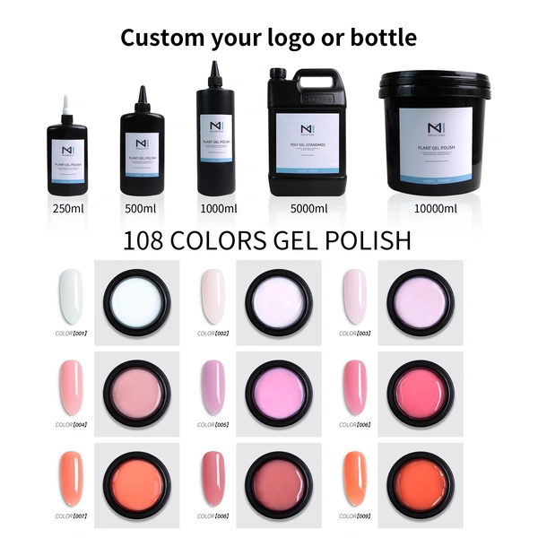 gel de construction de crème de mode pour l'usine d'ongles de salon de manucure-zrkgel