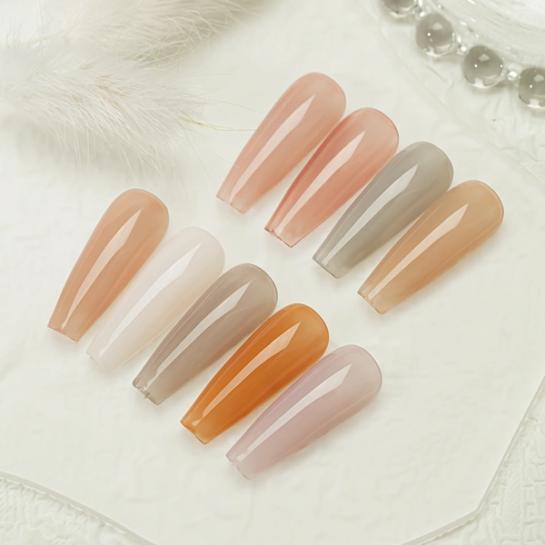 Набор из 9 цветов ледяного желе-гель-фабрика для ногтей zrkgel