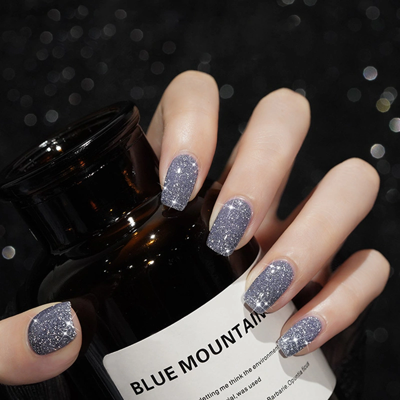 usine d'ongles gel-zrkgel super brillant disco