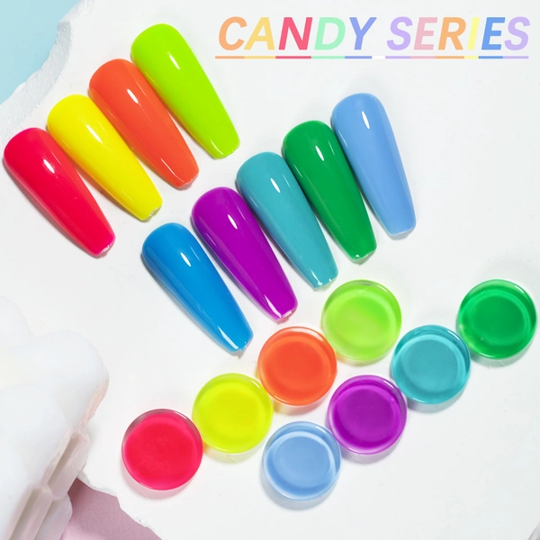 usine d'ongles gel-zrkgel super brillant disco