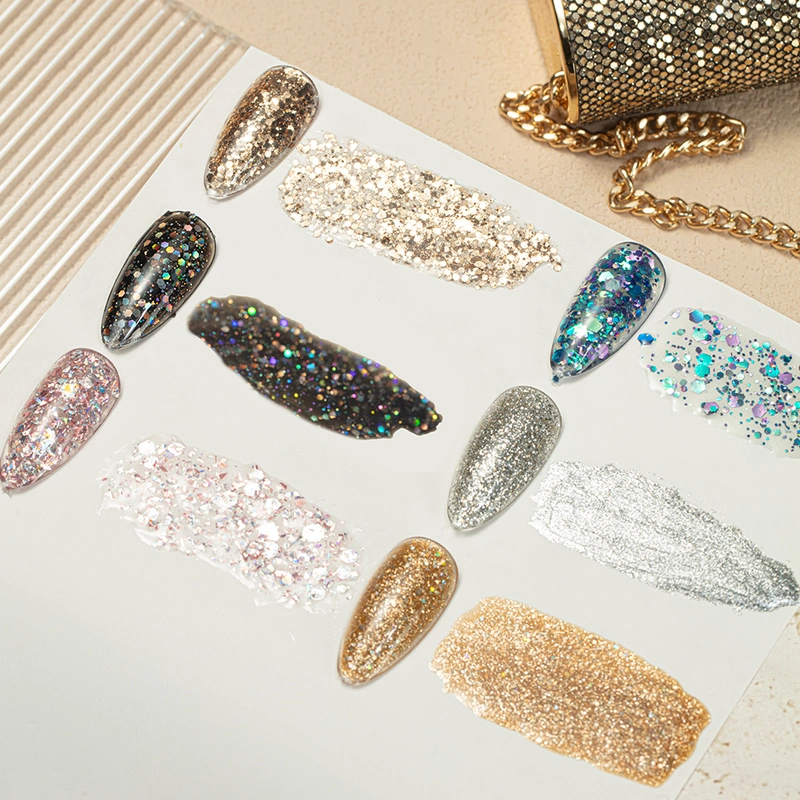 Super sparkly glitter gel-ZRKGEL nail factory