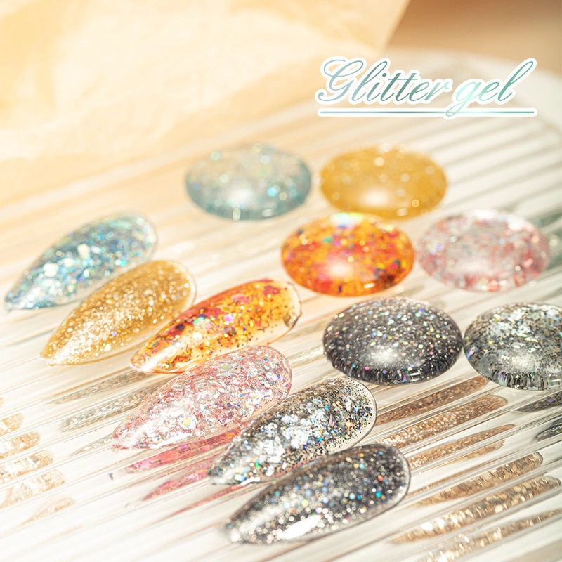 Super sparkly glitter gel-ZRKGEL nail factory