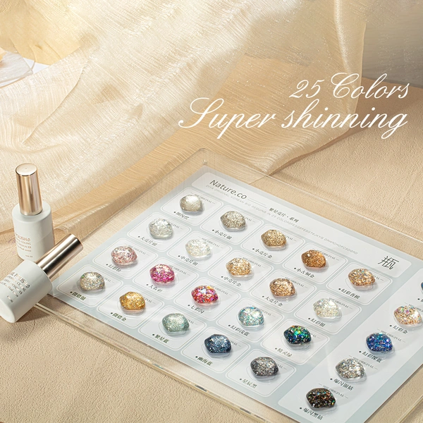 مصنع مسمار هلام zrkgel بريق لامع سوبر