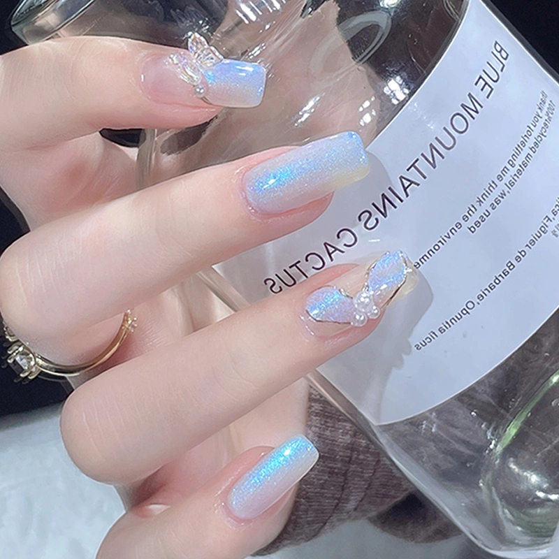 vernis gel effet aurore éblouissant - set de vernis gel pour ongles | zrkgel