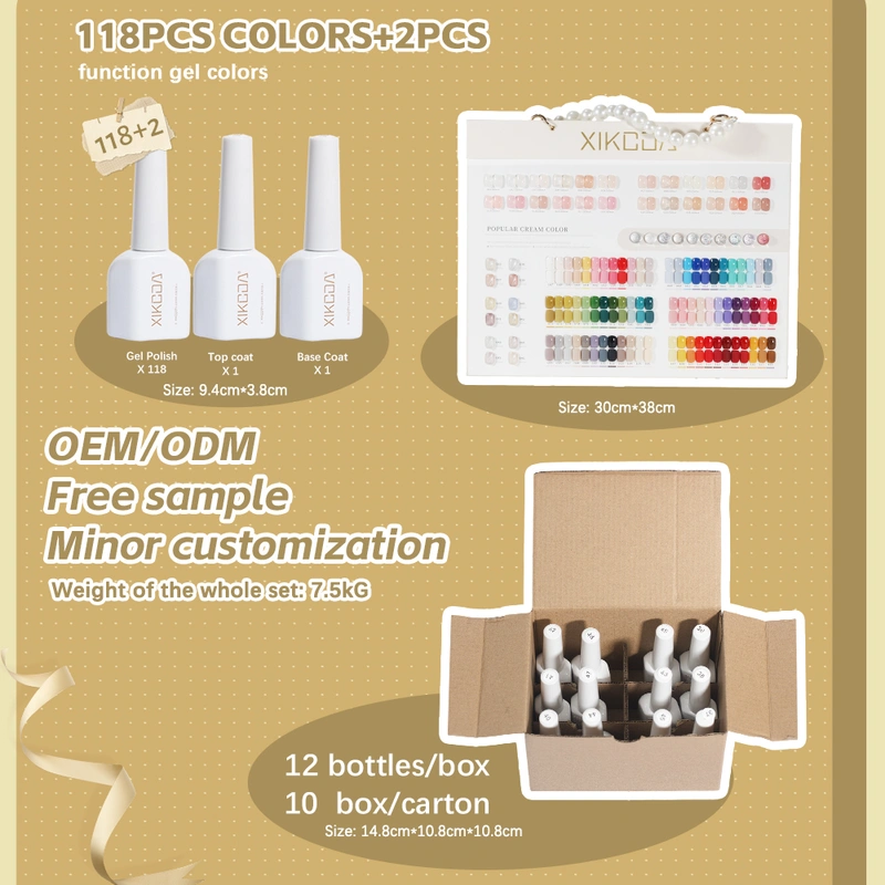 High end gel nail polish set-ZRKGEL nail factory