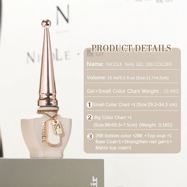 высококачественный набор гелевых лаков для ногтей - zrkgel nail factory