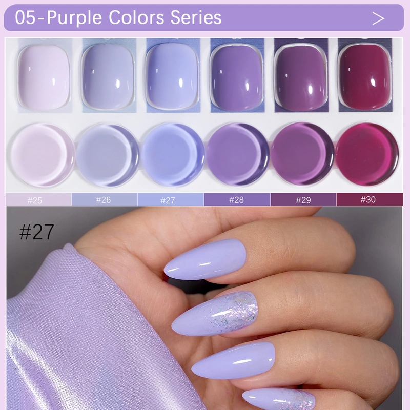 High end gel nail polish set-ZRKGEL nail factory