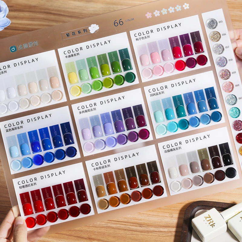 High end gel nail polish set-ZRKGEL nail factory