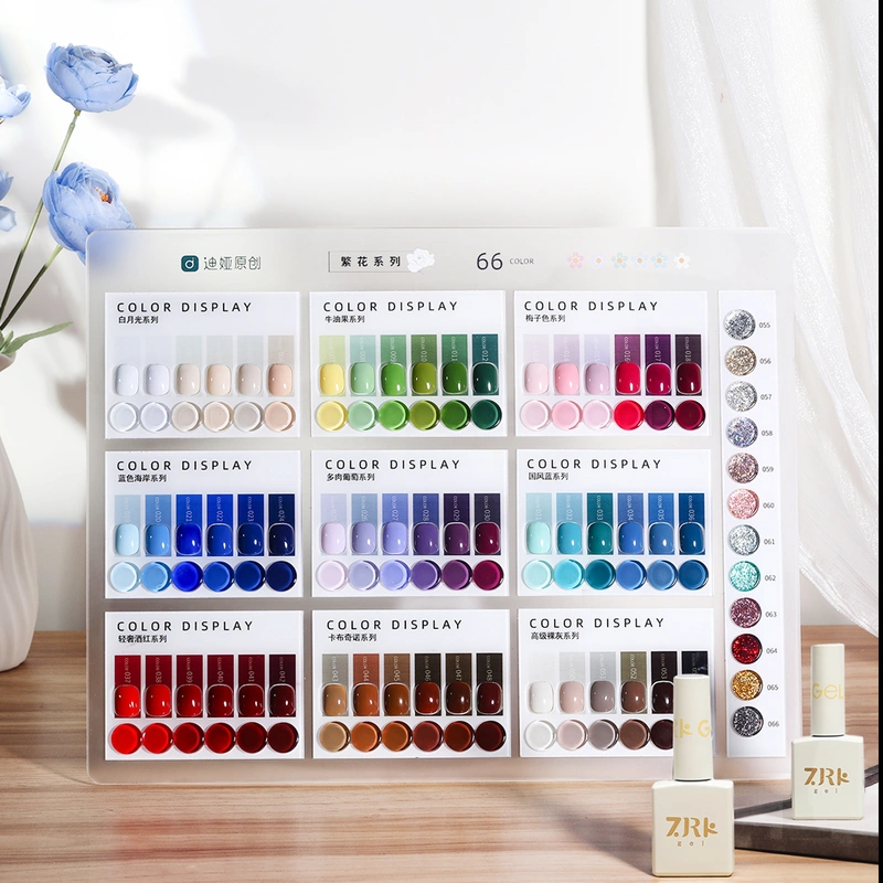 High end gel nail polish set-ZRKGEL nail factory