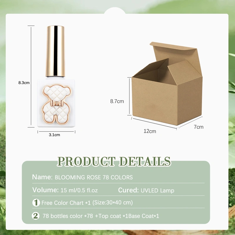 High end gel nail polish set-ZRKGEL nail factory