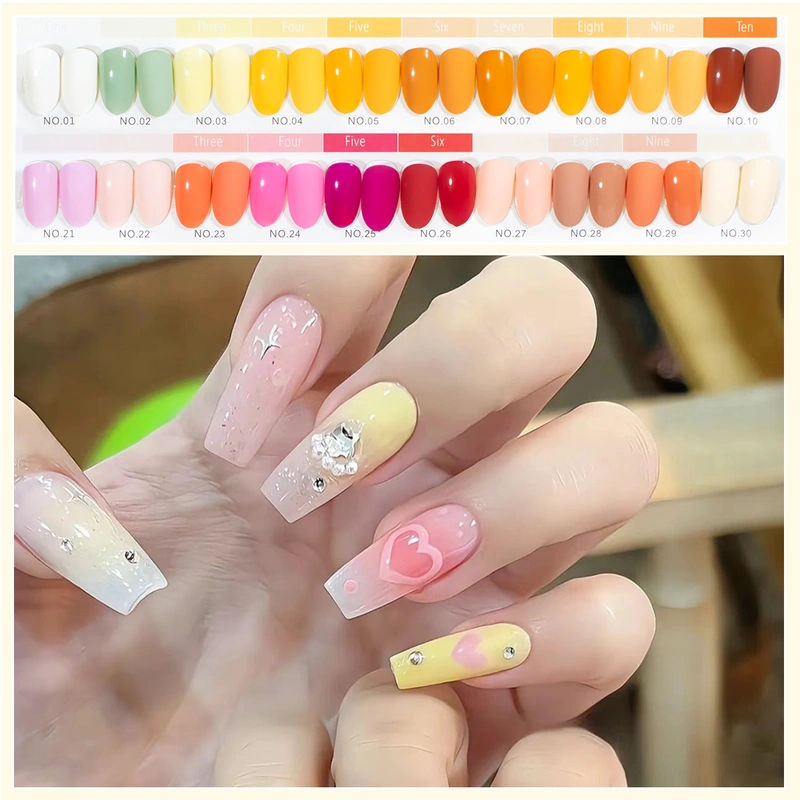 High end gel nail polish set-ZRKGEL nail factory