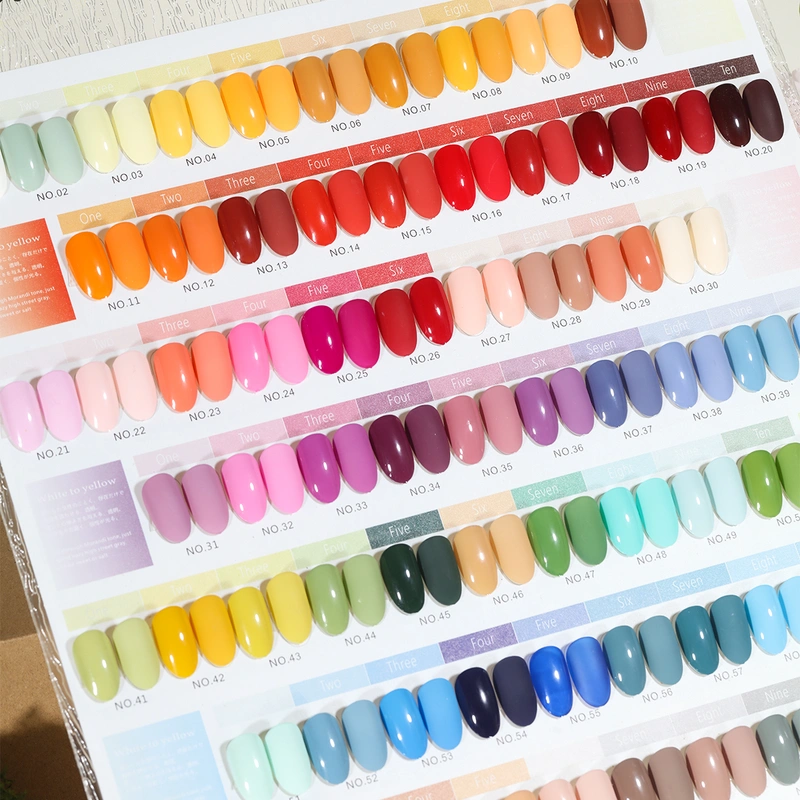 High end gel nail polish set-ZRKGEL nail factory