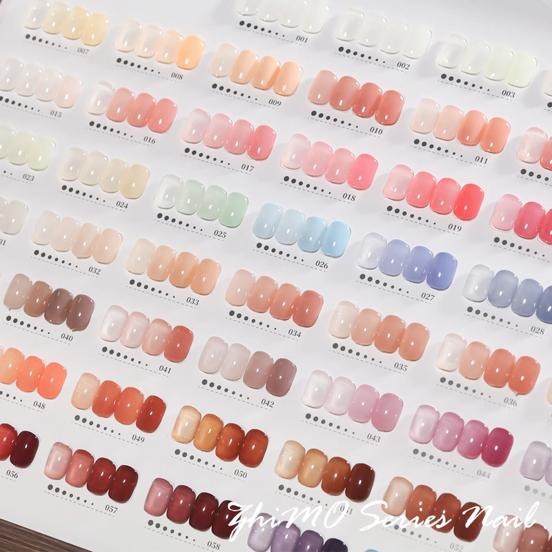 High end gel nail polish set-ZRKGEL nail factory