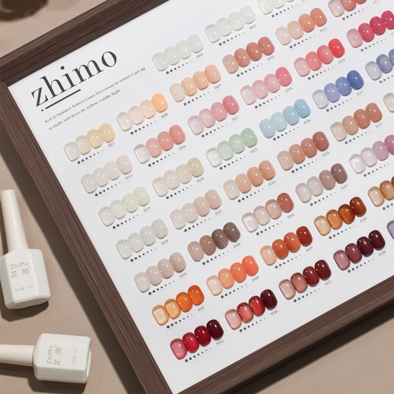 High end gel nail polish set-ZRKGEL nail factory