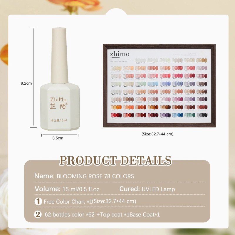 High end gel nail polish set-ZRKGEL nail factory