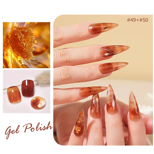 высококачественный набор гелевых лаков для ногтей - zrkgel nail factory