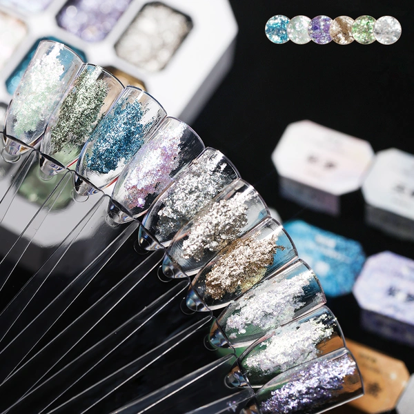 ослепительный эффект гель-лака Aurora - набор гель-лаков для ногтей|zrkgel