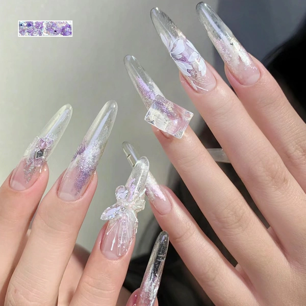 ослепительный эффект гель-лака Aurora - набор гель-лаков для ногтей|zrkgel