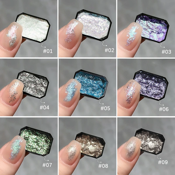 ослепительный эффект гель-лака Aurora - набор гель-лаков для ногтей|zrkgel