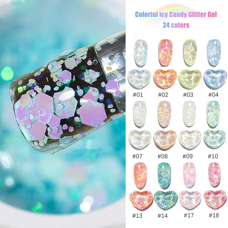 جل ديسكو فائق اللمعان - مصنع أظافر زركجل