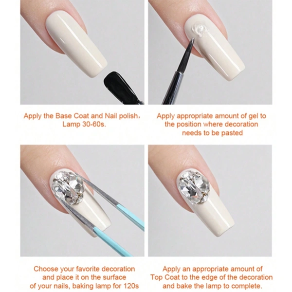 прозрачный гель-лак soak off strength не требует протирания базовый слой